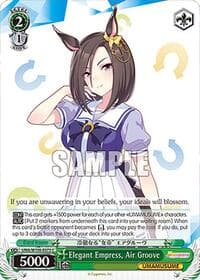Elegant Empress, Air Groove - Umamusume: Pretty Derby - Weiss Schwarz card