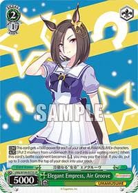Elegant Empress, Air Groove (SR) - Umamusume: Pretty Derby - Weiss Schwarz card