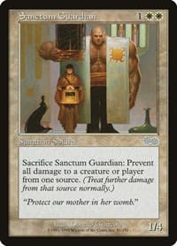 Sanctum Guardian - Urza's Saga - Magic: The Gathering card