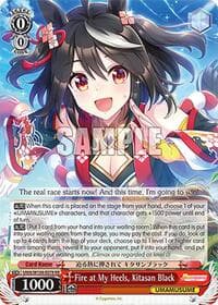Fire at My Heels, Kitasan Black - Umamusume: Pretty Derby - Weiss Schwarz card