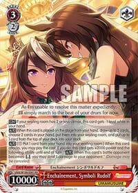 Enchanement, Symboli Rudolf - Umamusume: Pretty Derby - Weiss Schwarz card