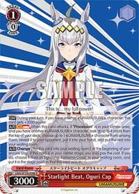 Starlight Beat, Oguri Cap - Umamusume: Pretty Derby - Weiss Schwarz card
