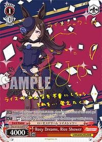 Rosy Dreams, Rice Shower (SP) - Umamusume: Pretty Derby - Weiss Schwarz card