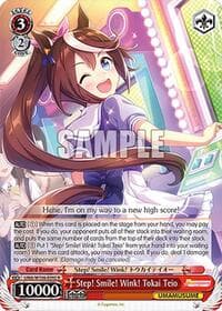 Step! Smile! Wink! Tokai Teio - Umamusume: Pretty Derby - Weiss Schwarz card