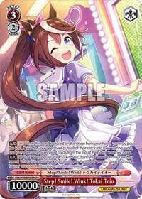 Step! Smile! Wink! Tokai Teio (OFR) - Umamusume: Pretty Derby - Weiss Schwarz card