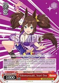 Edomurasaki, Inari One - Umamusume: Pretty Derby - Weiss Schwarz card