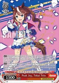Peak Joy, Tokai Teio (SP) - Umamusume: Pretty Derby - Weiss Schwarz card