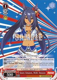 Azure Amazon, Hishi Amazon - Umamusume: Pretty Derby - Weiss Schwarz card