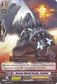 Demon World Castle, Fatalita - BT04: Eclipse of Illusionary Shadows - Cardfight Vanguard card