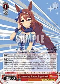 Murmuring Stream, Super Creek - Umamusume: Pretty Derby - Weiss Schwarz card