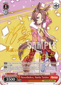 Nevertheless, Narita Taishin (SP) - Umamusume: Pretty Derby - Weiss Schwarz card
