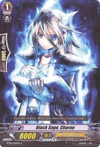 Black Sage, Charon - BT04: Eclipse of Illusionary Shadows - Cardfight Vanguard card