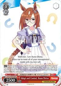 Adapt and Control, Ikuno Dictus - Umamusume: Pretty Derby - Weiss Schwarz card
