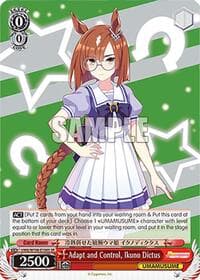 Adapt and Control, Ikuno Dictus (SR) - Umamusume: Pretty Derby - Weiss Schwarz card