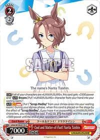 Cool and Matter-of-Fact! Narita Taishin - Umamusume: Pretty Derby - Weiss Schwarz card