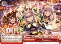 Procession (RRR) - Umamusume: Pretty Derby - Weiss Schwarz card