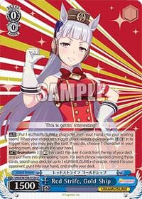 Red Strife, Gold Ship - Umamusume: Pretty Derby - Weiss Schwarz card