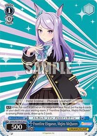 Frontline Elegance, Mejiro McQueen - Umamusume: Pretty Derby - Weiss Schwarz card