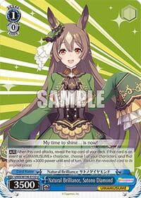 Natural Brilliance, Satono Diamond - Umamusume: Pretty Derby - Weiss Schwarz card
