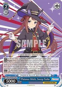 Platanus Witch, Sweep Tosho - Umamusume: Pretty Derby - Weiss Schwarz card