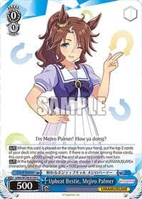Upbeat Bestie, Mejiro Palmer - Umamusume: Pretty Derby - Weiss Schwarz card