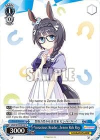 Voracious Reader, Zenno Rob Roy - Umamusume: Pretty Derby - Weiss Schwarz card