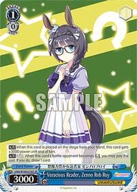 Voracious Reader, Zenno Rob Roy (SR) - Umamusume: Pretty Derby - Weiss Schwarz card