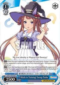 Witch in Training! Sweep Tosho - Umamusume: Pretty Derby - Weiss Schwarz card
