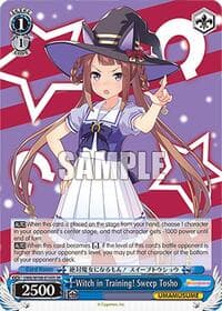 Witch in Training! Sweep Tosho (SR) - Umamusume: Pretty Derby - Weiss Schwarz card
