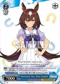 Charismatic Star, Sirius Symboli - Umamusume: Pretty Derby - Weiss Schwarz card