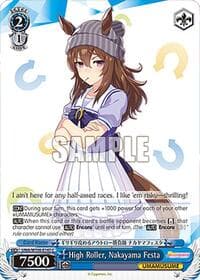 High Roller, Nakayama Festa - Umamusume: Pretty Derby - Weiss Schwarz card