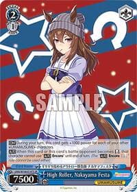 High Roller, Nakayama Festa (SR) - Umamusume: Pretty Derby - Weiss Schwarz card