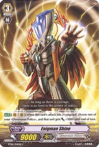Enigman Shine - BT04: Eclipse of Illusionary Shadows - Cardfight Vanguard card