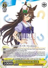 Cheerful Free Spirit, Mr. C.B. (PR) - Umamusume: Pretty Derby - Weiss Schwarz card
