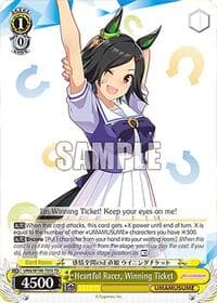 Heartful Racer, Winning Ticket - Umamusume: Pretty Derby - Weiss Schwarz card