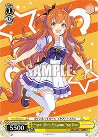 Sweet Girl, Mayano Top Gun (RRR) - Umamusume: Pretty Derby - Weiss Schwarz card