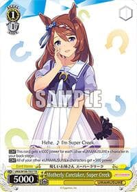Motherly Caretaker, Super Creek - Umamusume: Pretty Derby - Weiss Schwarz card
