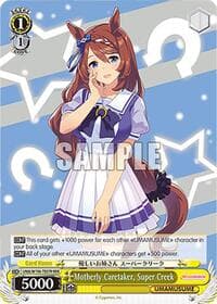Motherly Caretaker, Super Creek (RRR) - Umamusume: Pretty Derby - Weiss Schwarz card