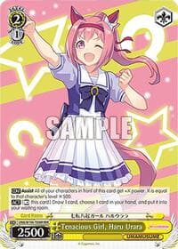 Tenacious Girl, Haru Urara (RRR) - Umamusume: Pretty Derby - Weiss Schwarz card