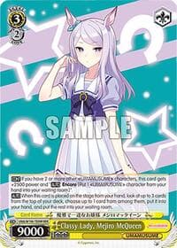 Classy Lady, Mejiro McQueen (RRR) - Umamusume: Pretty Derby - Weiss Schwarz card