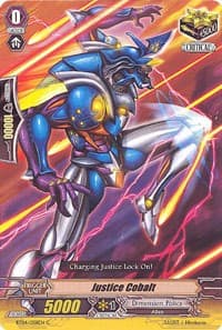 Justice Cobalt - BT04: Eclipse of Illusionary Shadows - Cardfight Vanguard card