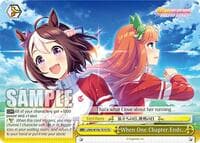 When One Chapter Ends... - Umamusume: Pretty Derby - Weiss Schwarz card