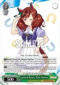 Cynical Racer, Nice Nature - Umamusume: Pretty Derby - Weiss Schwarz card