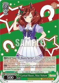 Cynical Racer, Nice Nature (RRR) - Umamusume: Pretty Derby - Weiss Schwarz card