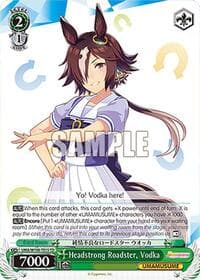 Headstrong Roadster, Vodka - Umamusume: Pretty Derby - Weiss Schwarz card