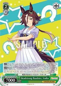 Headstrong Roadster, Vodka (RRR) - Umamusume: Pretty Derby - Weiss Schwarz card