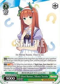 Silent Runner, Silence Suzuka - Umamusume: Pretty Derby - Weiss Schwarz card