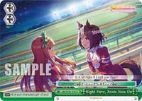 Right Here, From Now On - Umamusume: Pretty Derby - Weiss Schwarz card
