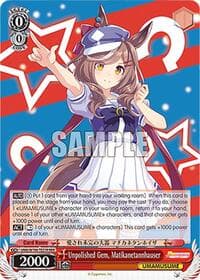 Unpolished Gem, Matikanetannhauser (RRR) - Umamusume: Pretty Derby - Weiss Schwarz card