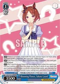 Blooming Flower, Sakura Laurel (RRR) - Umamusume: Pretty Derby - Weiss Schwarz card